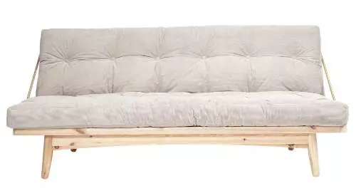 Variabilná drevená futonová pohovka Karup Design Folk Raw